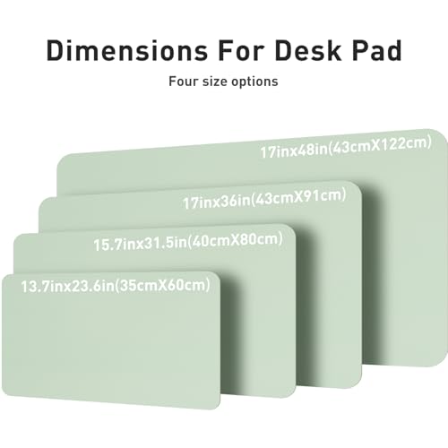 Non-Slip PU Leather Desk Mat