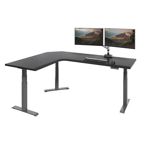 Electric L-Shaped Standing Desk