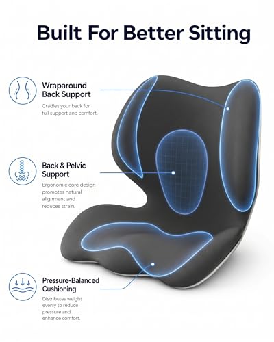 Structured Back Support Cushion