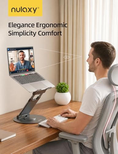 Tall Swivel Laptop Stand
