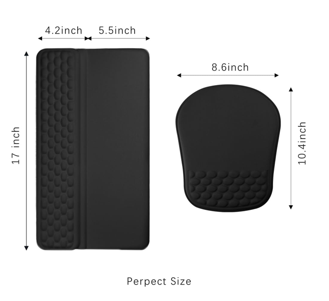 Memory Foam Wrist Rest Set