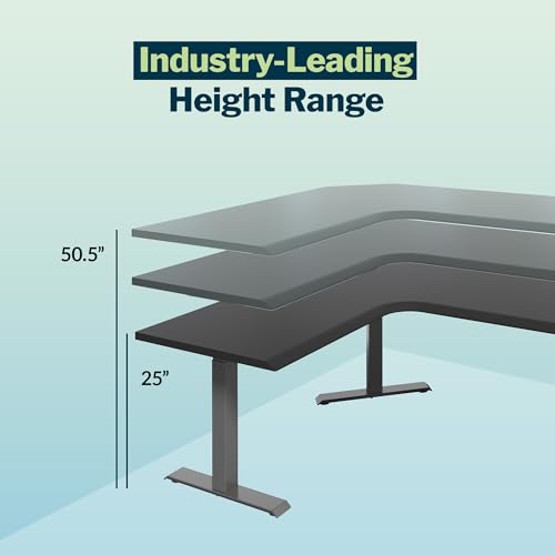 Electric L-Shaped Standing Desk