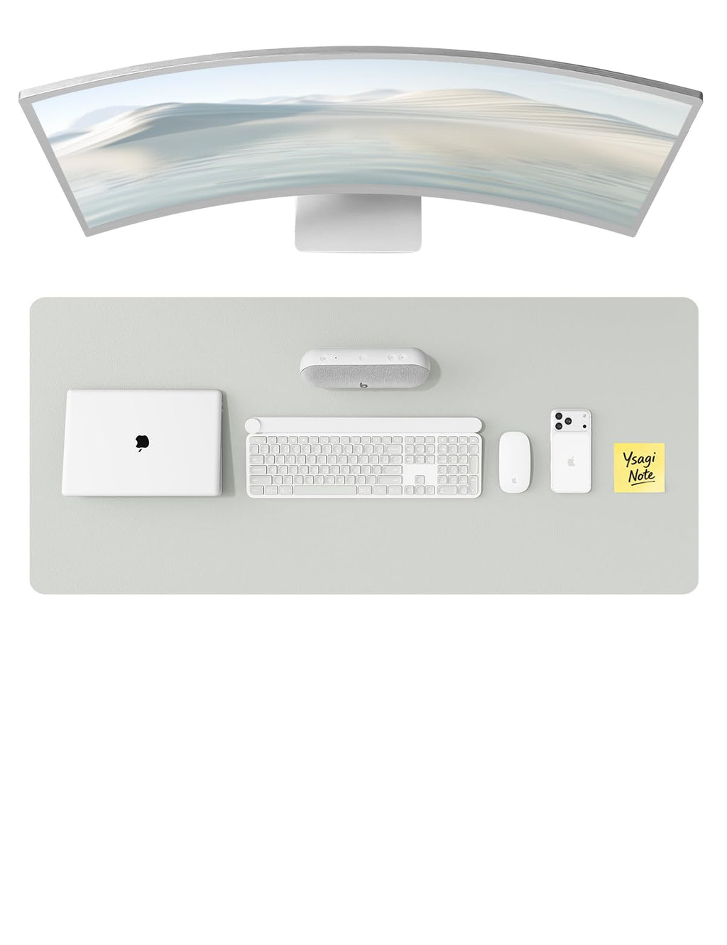 Waterproof PU Leather Desk Mat