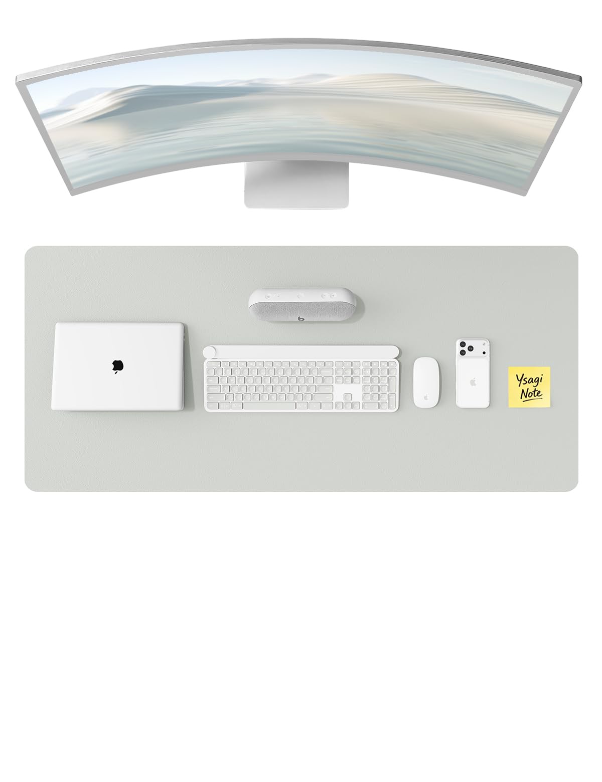Waterproof PU Leather Desk Mat