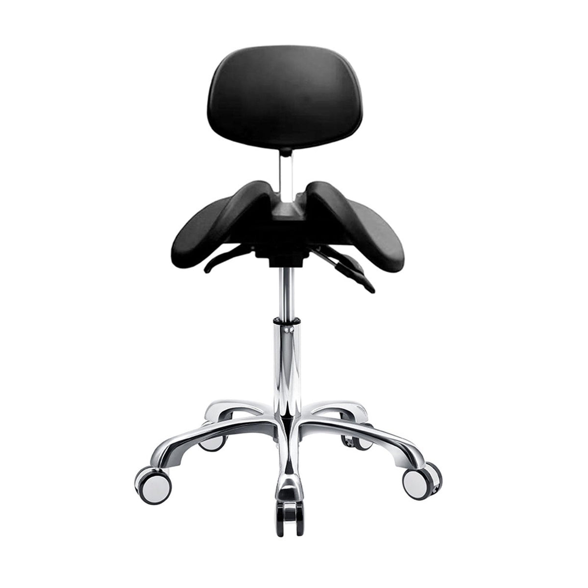 Adjustable Rolling Saddle Stool