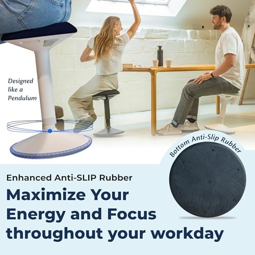 Height-Adjustable Wobble Stool