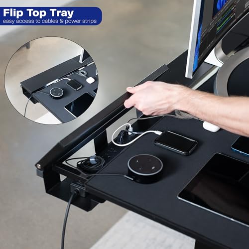 60-Inch Cable-Managed Desktop