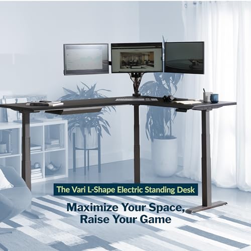 Electric L-Shaped Standing Desk