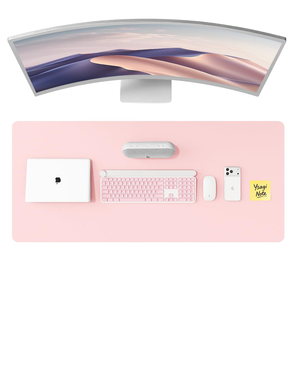 Waterproof PU Leather Desk Mat