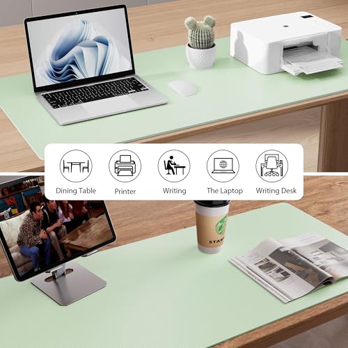 Non-Slip PU Leather Desk Mat