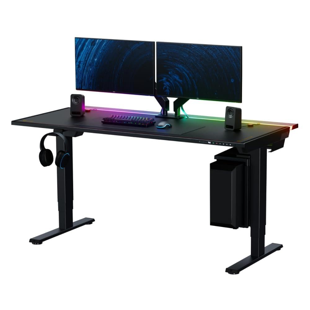 Cable-Managed Electric Standing Desk
