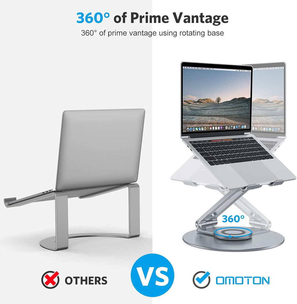 Foldable Rotating Laptop Stand
