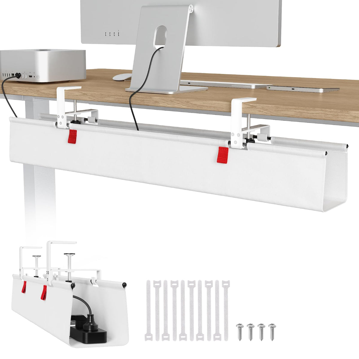 Under-Desk Cable Tray