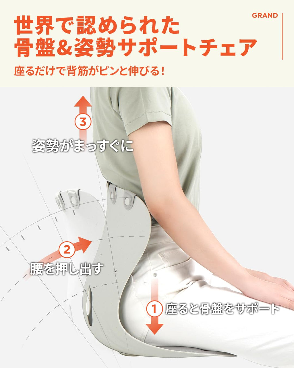 Ergonomic Back Support Seat