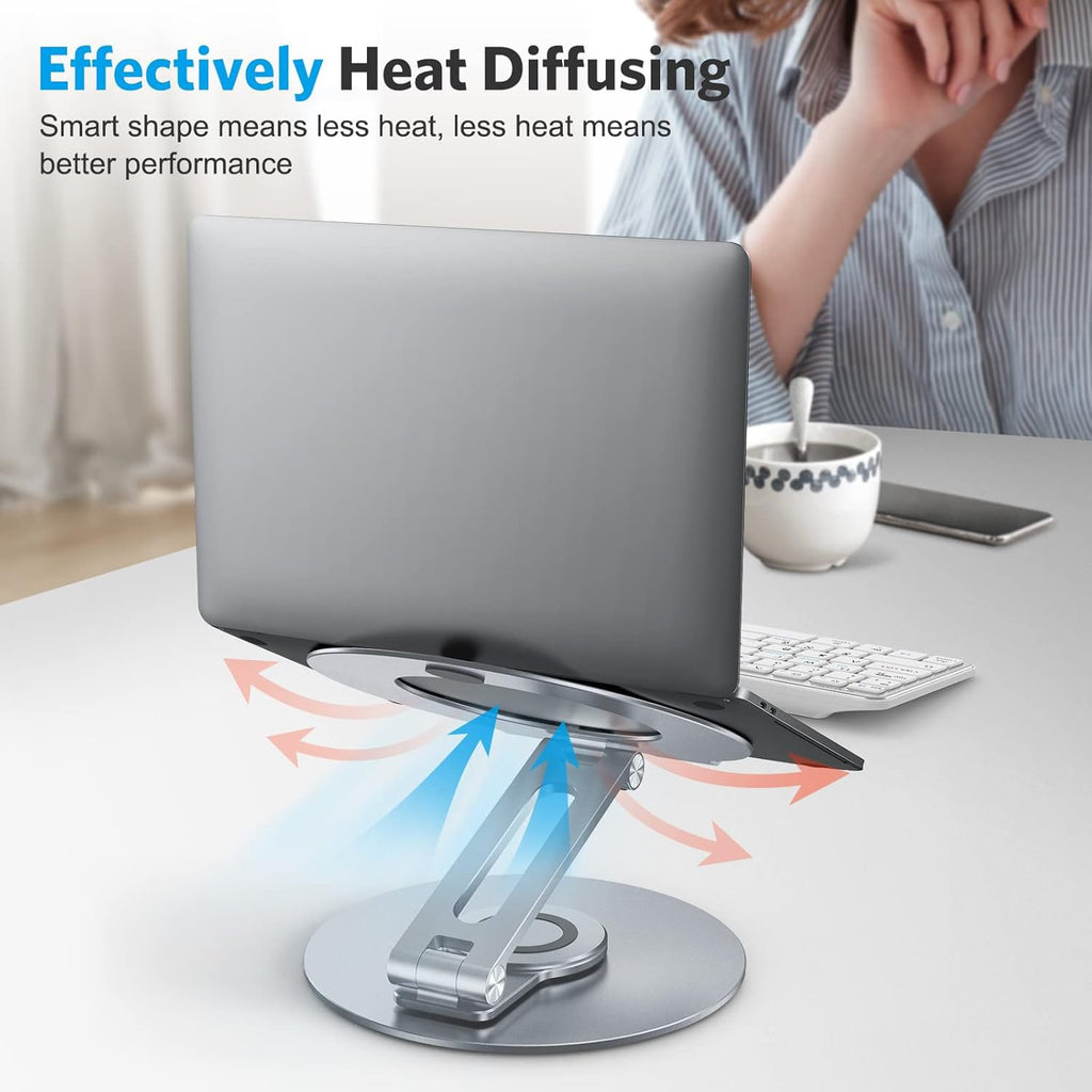 Foldable Rotating Laptop Stand