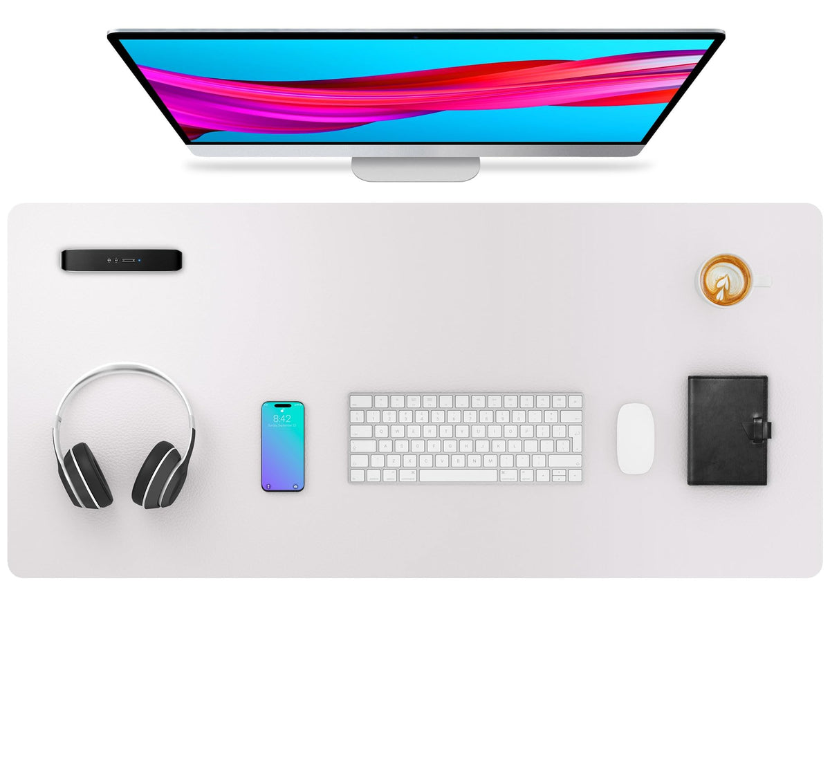 Non-Slip PU Leather Desk Mat