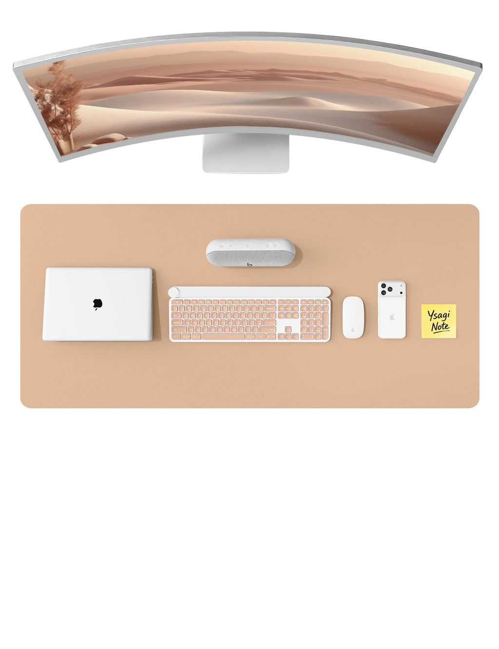 Waterproof PU Leather Desk Mat