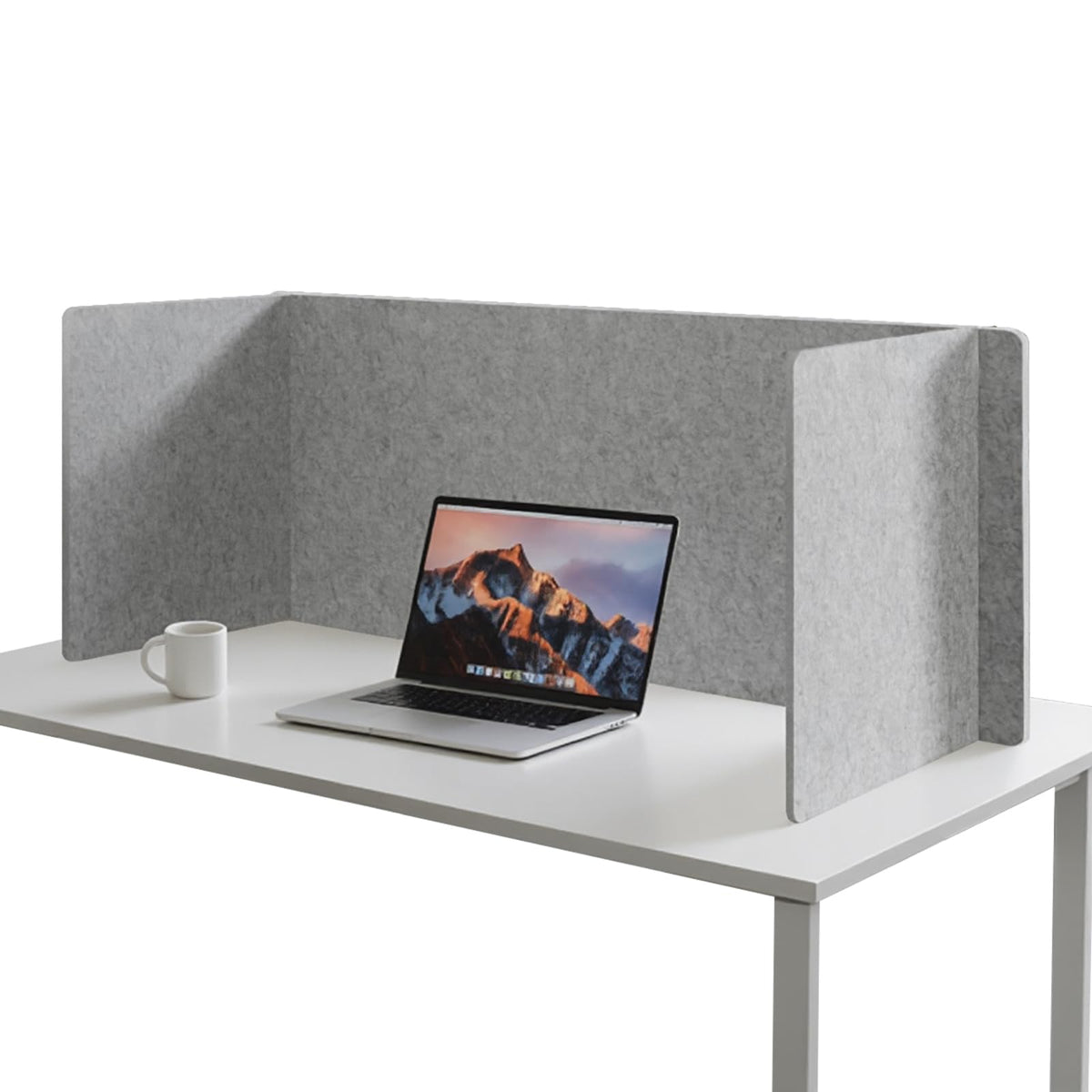 Three-Sided Acoustic Desk Screen