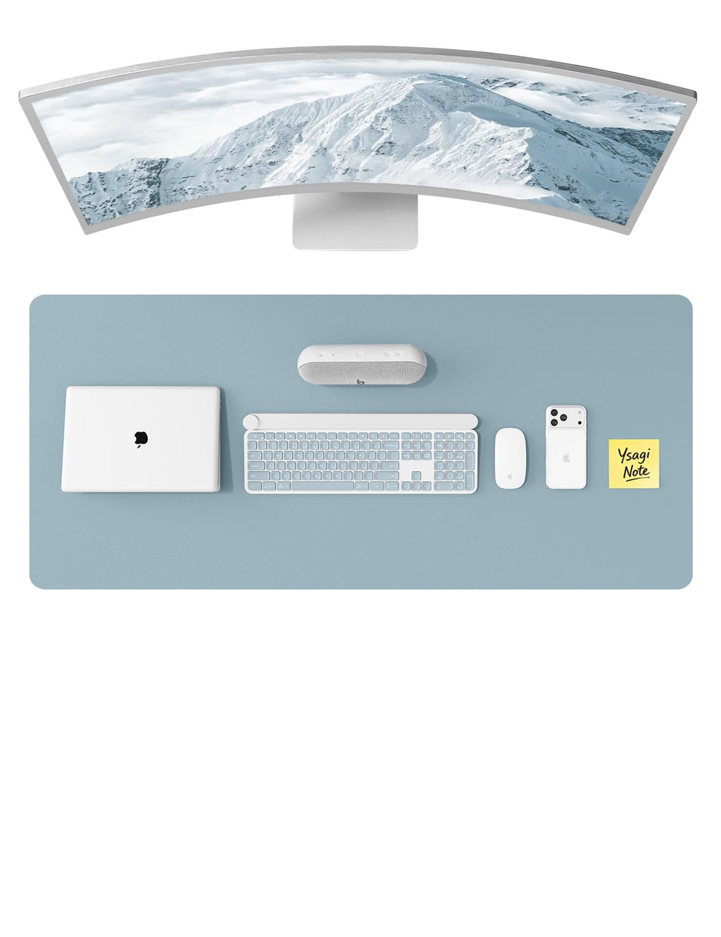 Waterproof PU Leather Desk Mat