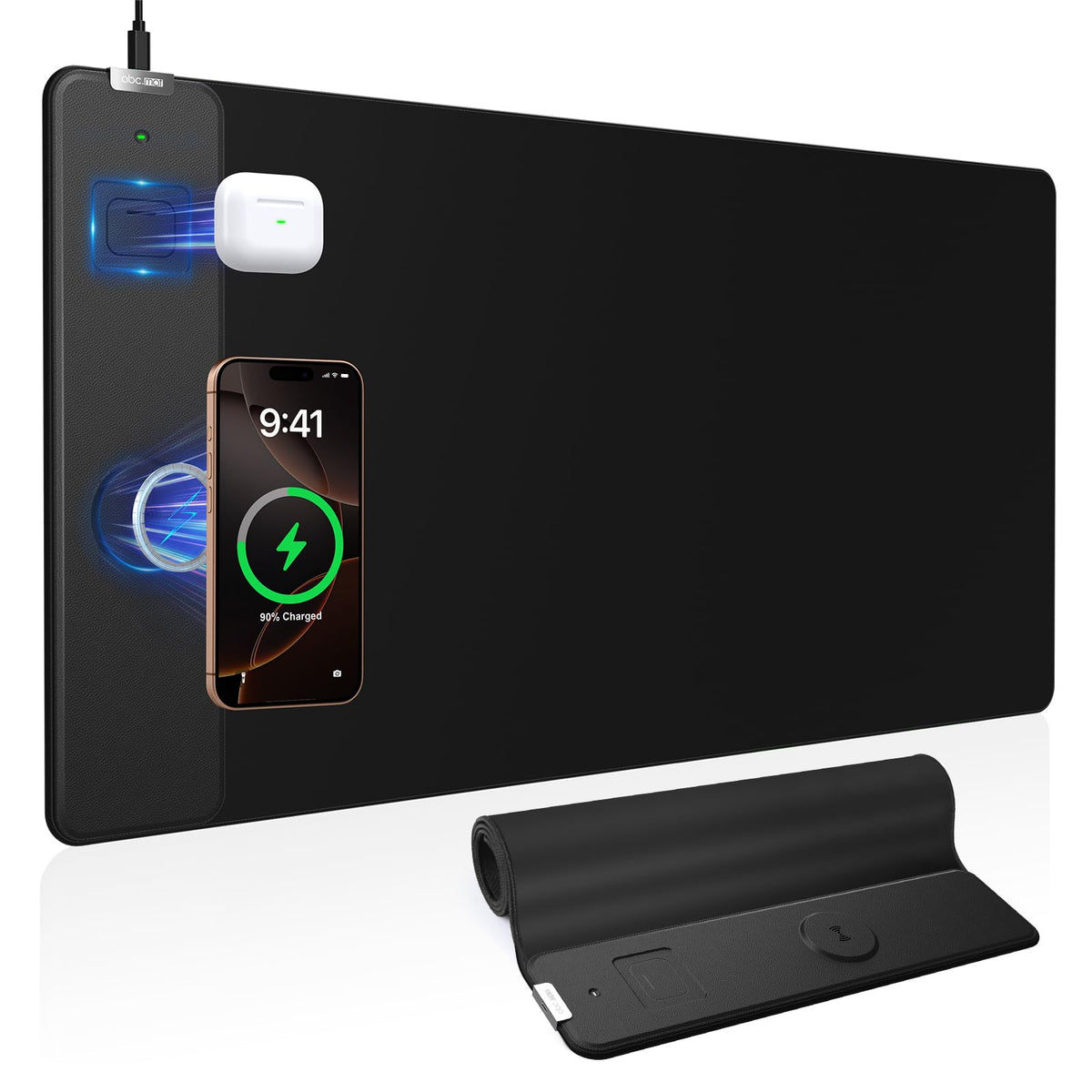 Wireless Charging Desk Mat