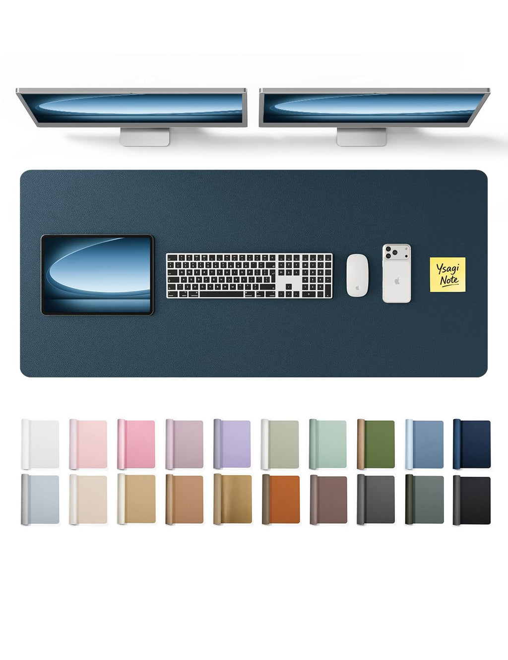 Waterproof PU Leather Desk Mat