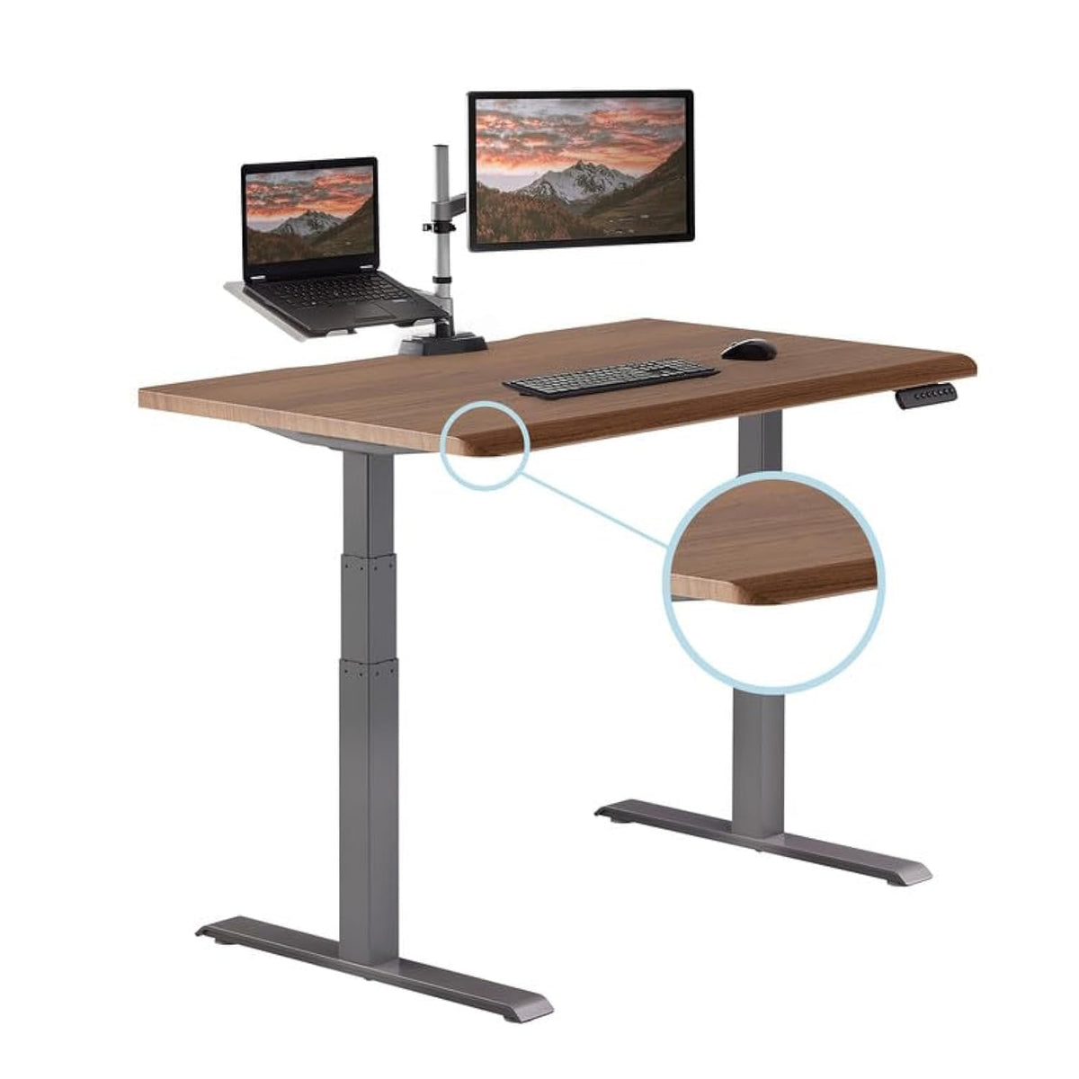 Comfort-Edge Adjustable Desk
