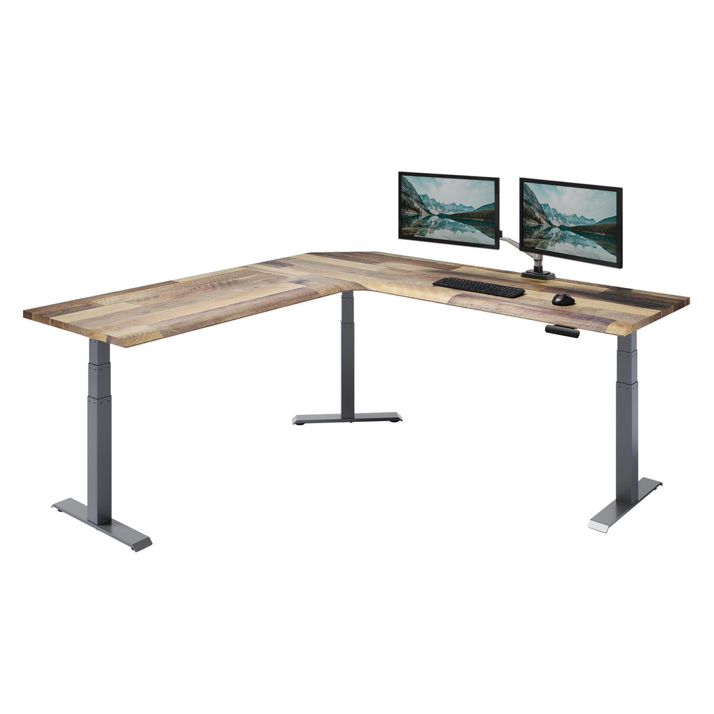 Electric L-Shaped Standing Desk