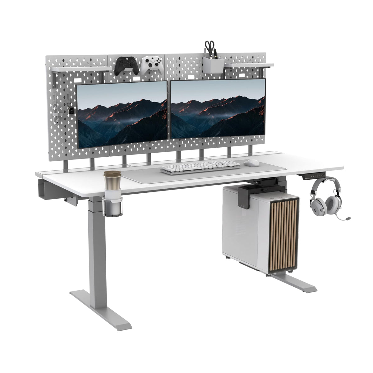 Dual-Motor Electric Standing Desk