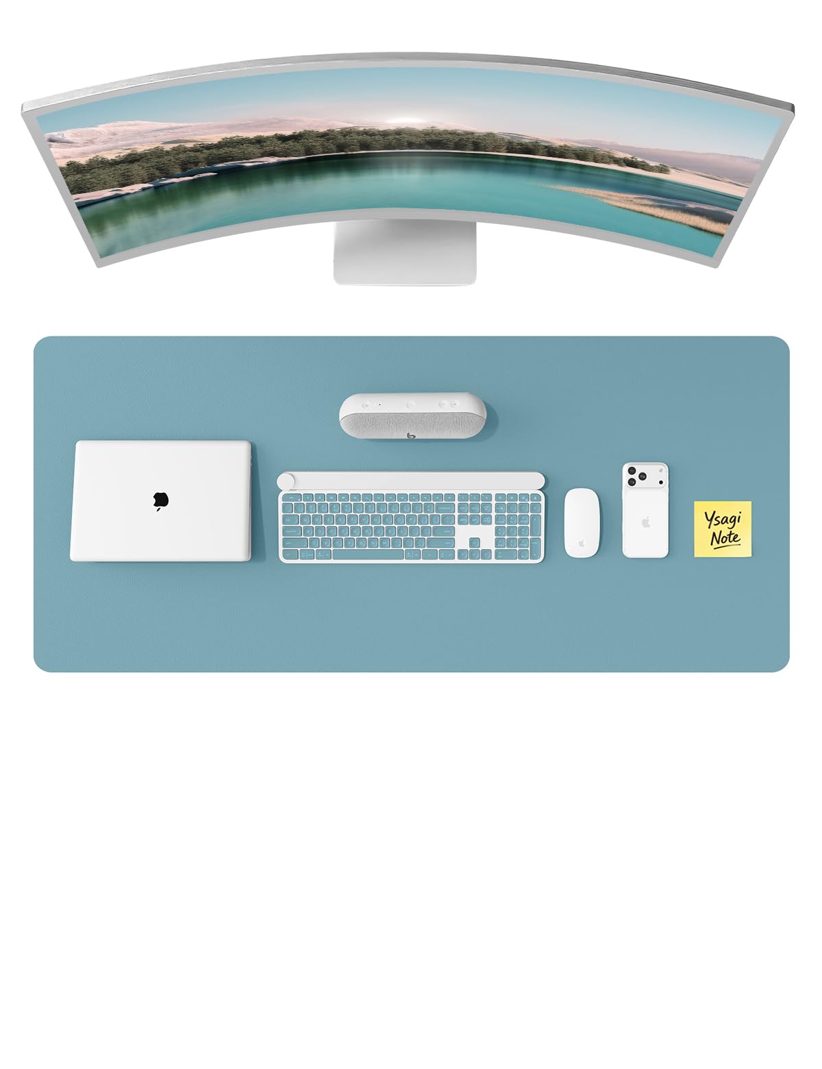 Waterproof PU Leather Desk Mat