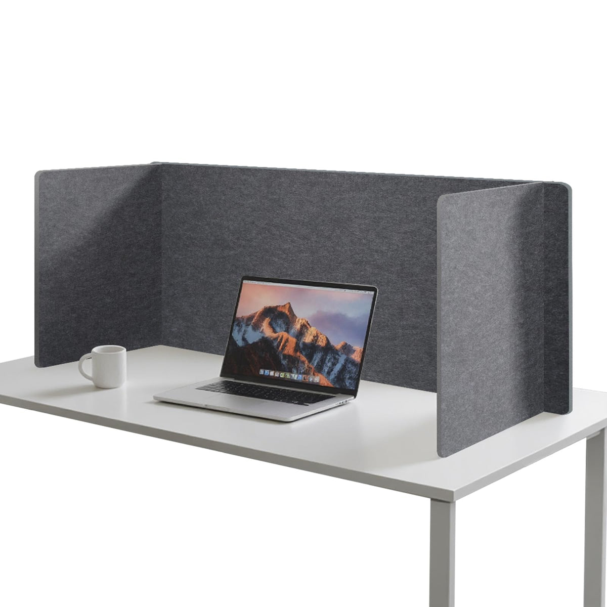 Three-Sided Acoustic Desk Screen