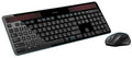 Wireless Solar Keyboard and Mouse Set