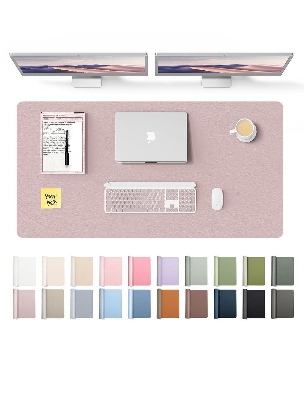 Waterproof PU Leather Desk Mat