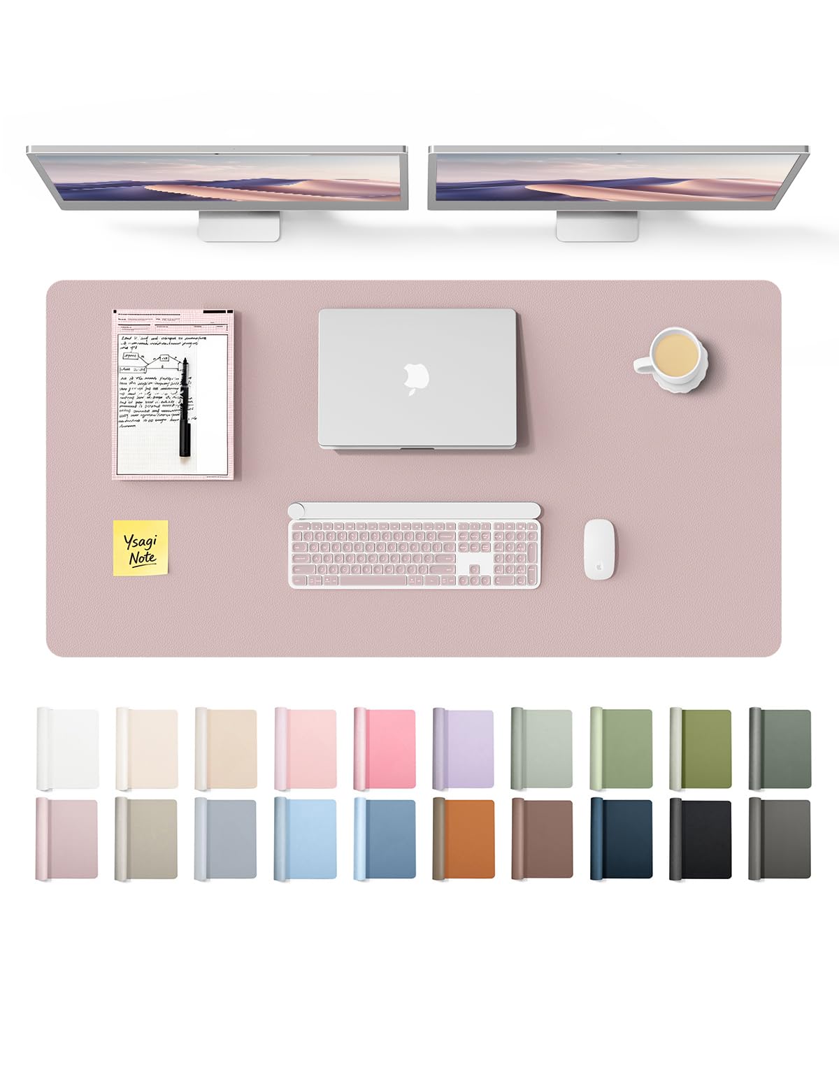 Waterproof PU Leather Desk Mat