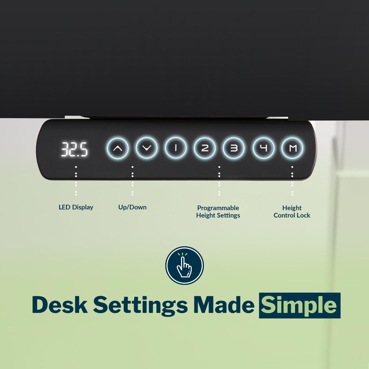 Comfort-Edge Adjustable Desk