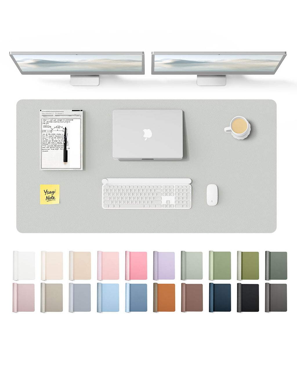 Waterproof PU Leather Desk Mat