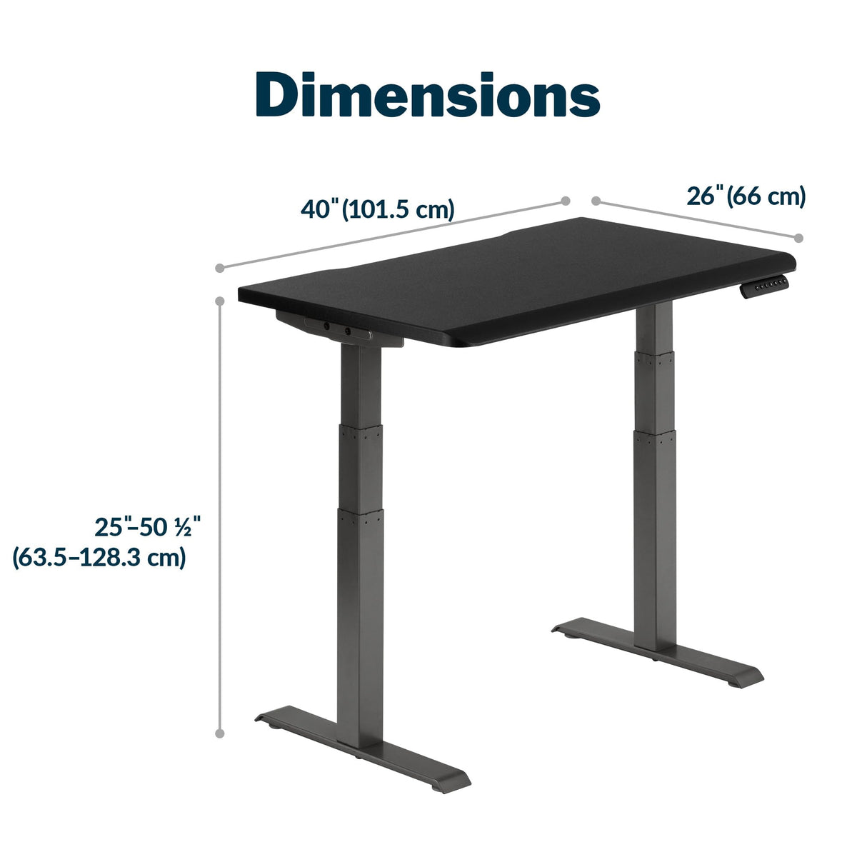 Comfort-Edge Adjustable Desk