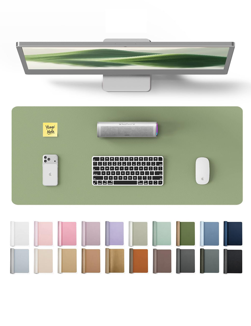Waterproof PU Leather Desk Mat