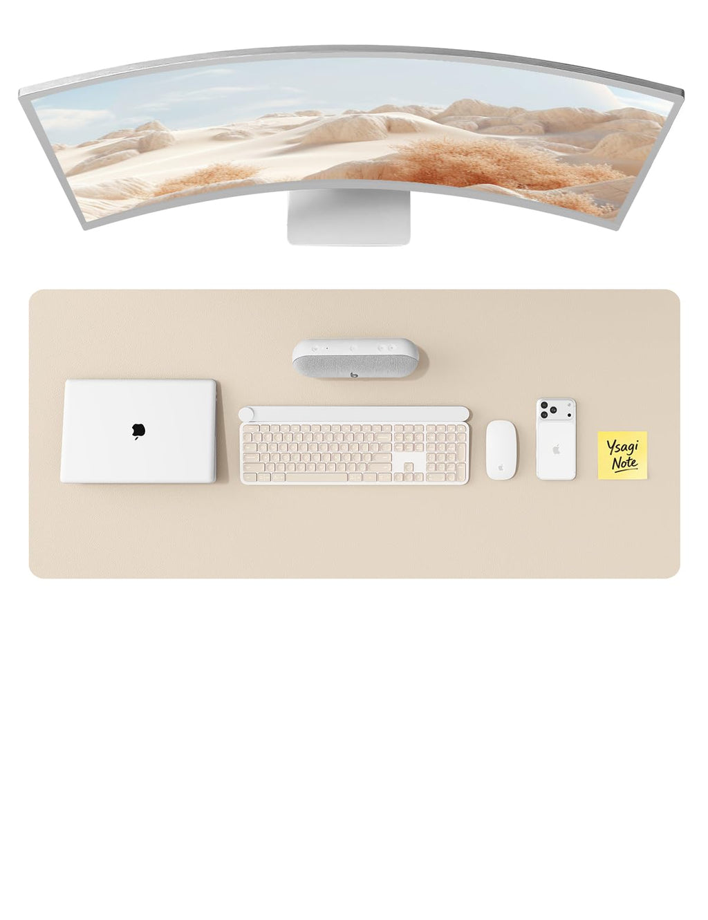 Waterproof PU Leather Desk Mat