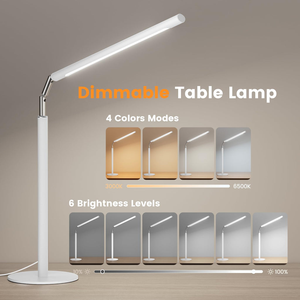 Metal Dimmable LED Desk Lamp