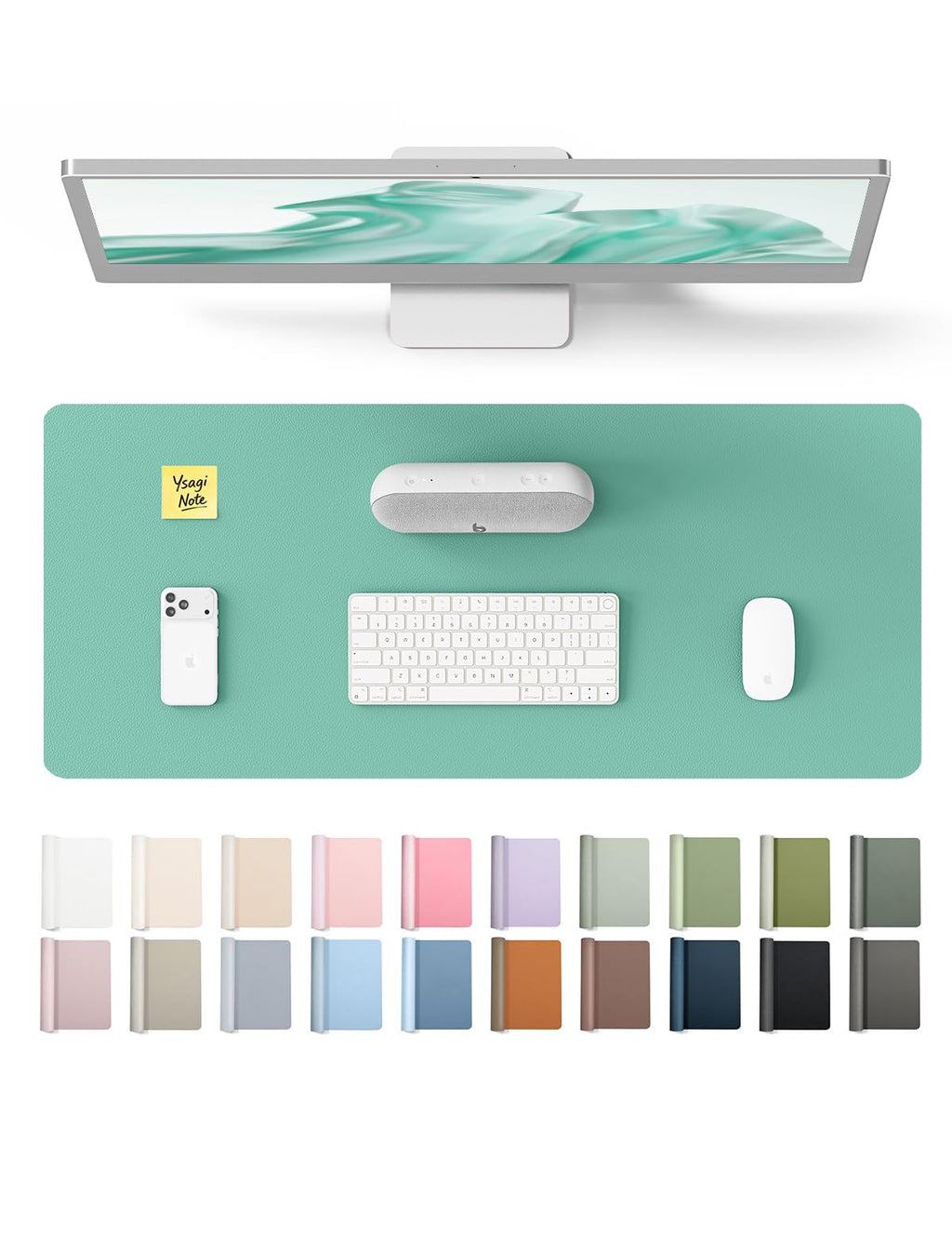 Waterproof PU Leather Desk Mat