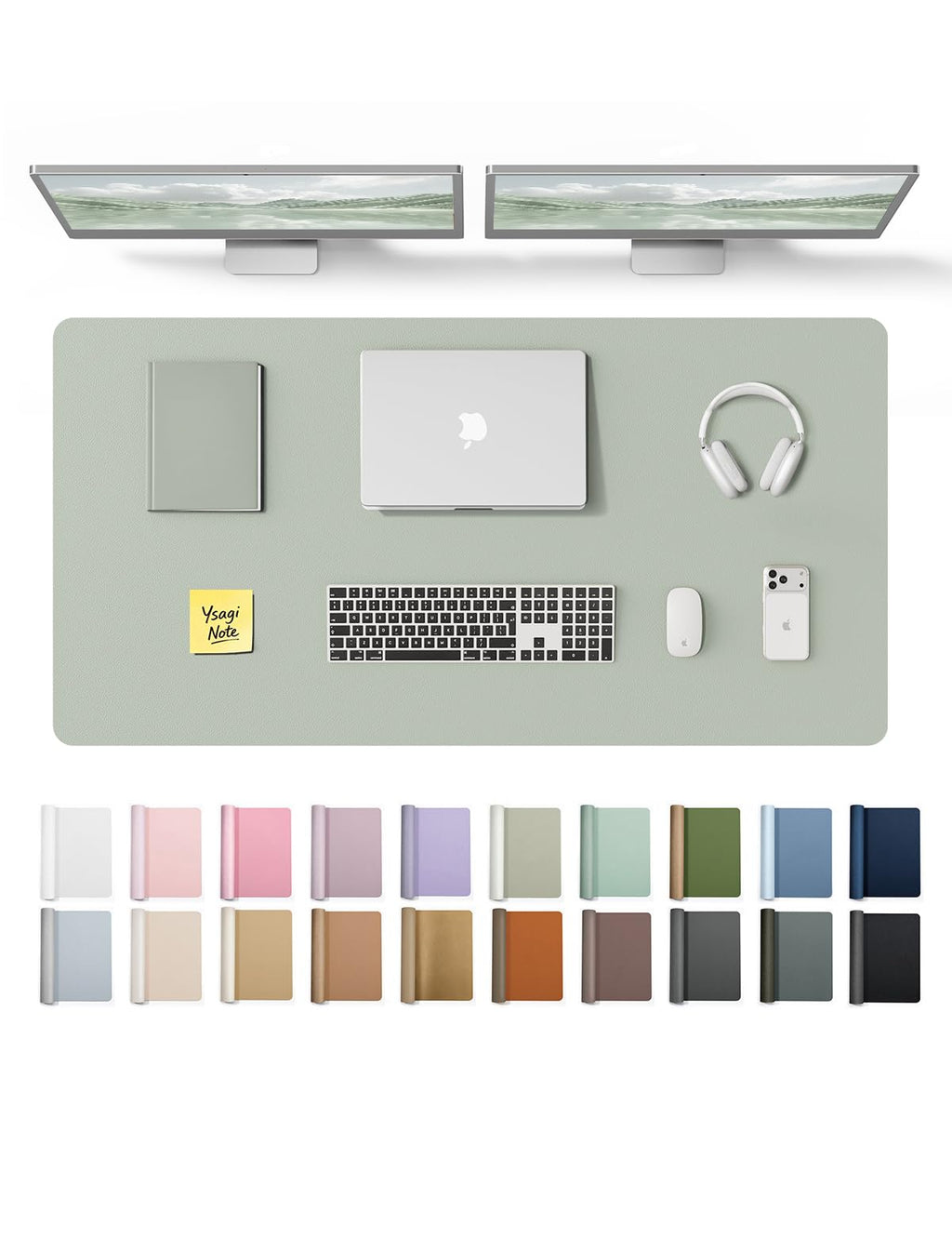 Waterproof PU Leather Desk Mat