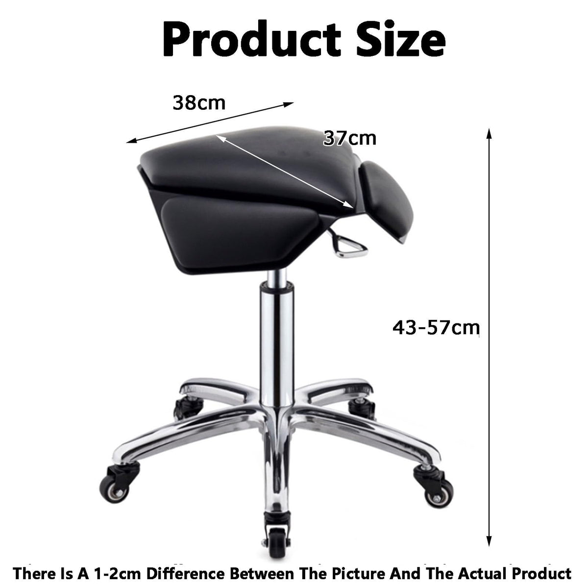 Rolling Saddle Stool