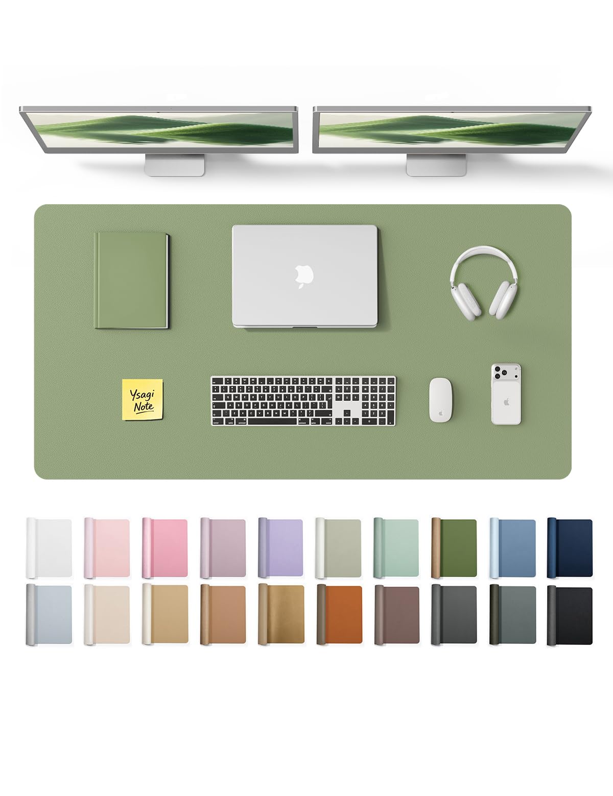 Waterproof PU Leather Desk Mat