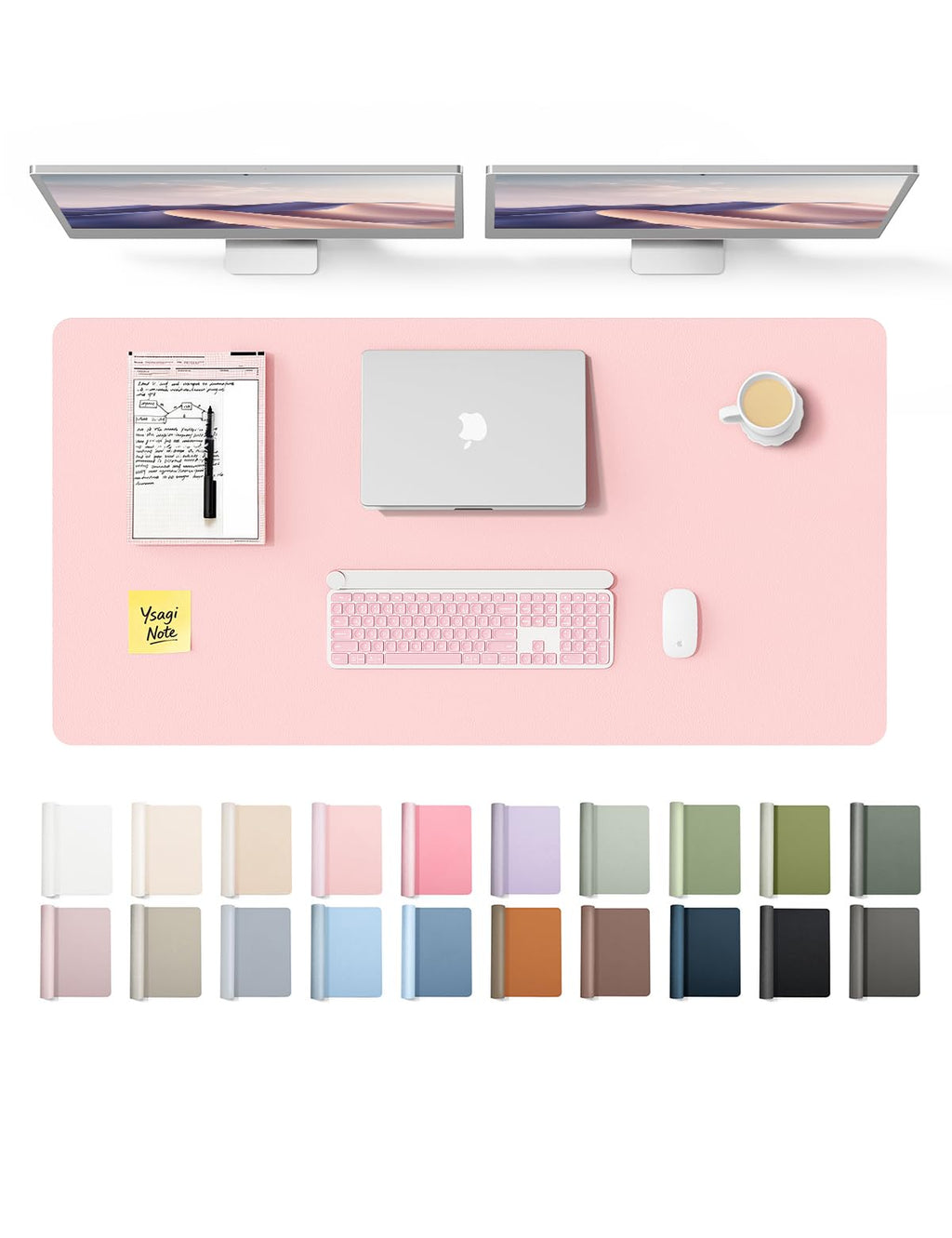 Waterproof PU Leather Desk Mat