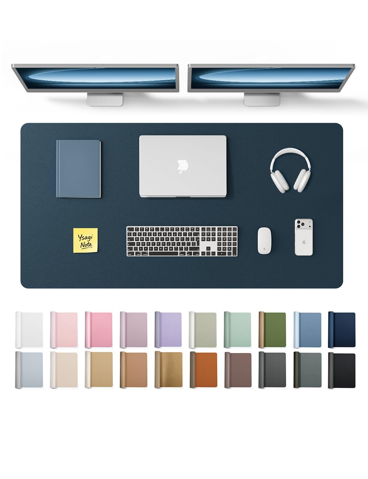 Waterproof PU Leather Desk Mat