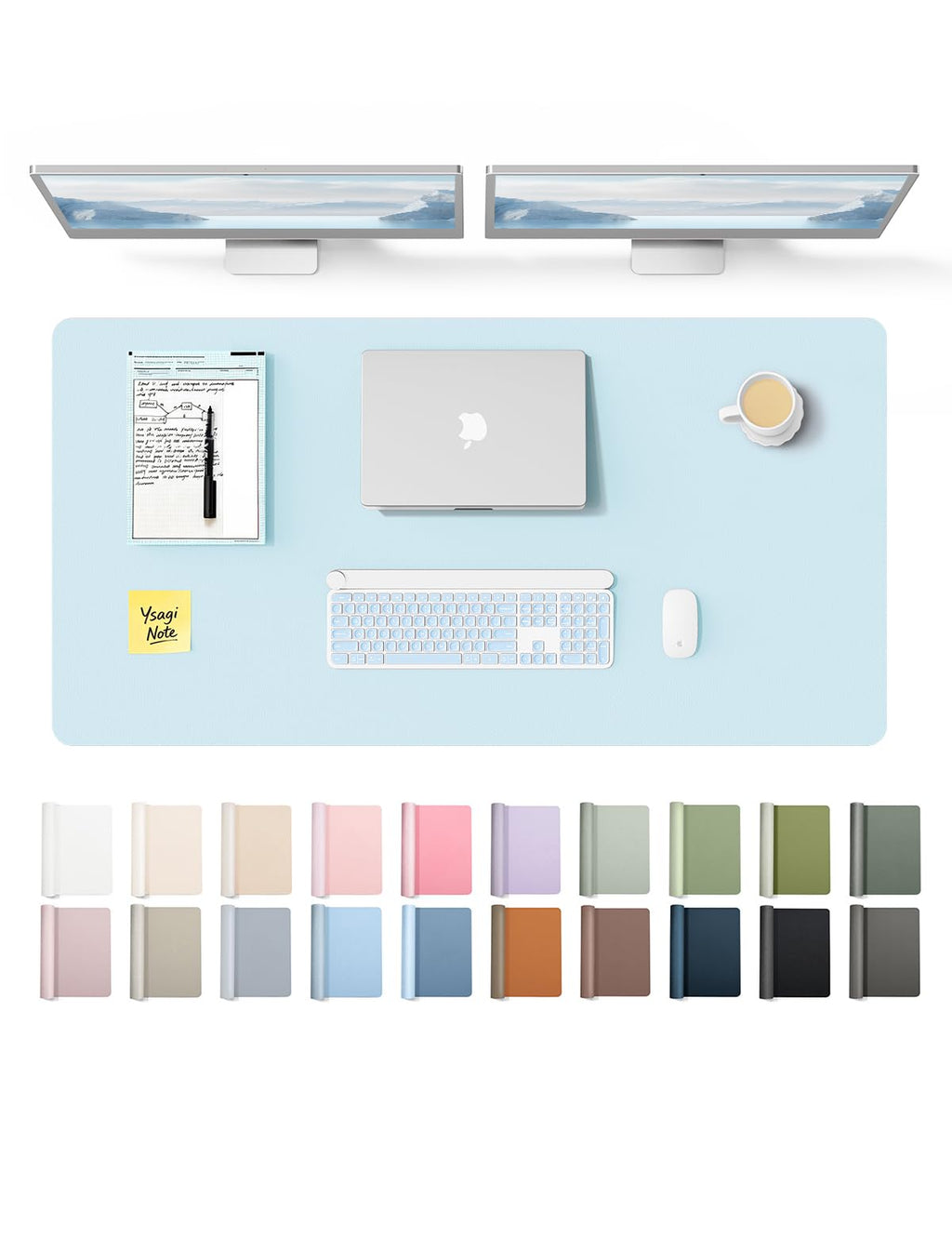 Waterproof PU Leather Desk Mat