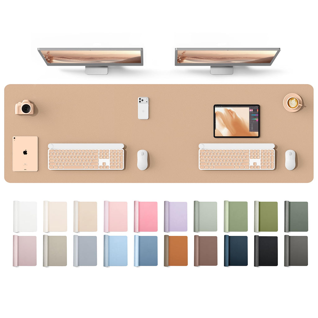 Waterproof PU Leather Desk Mat
