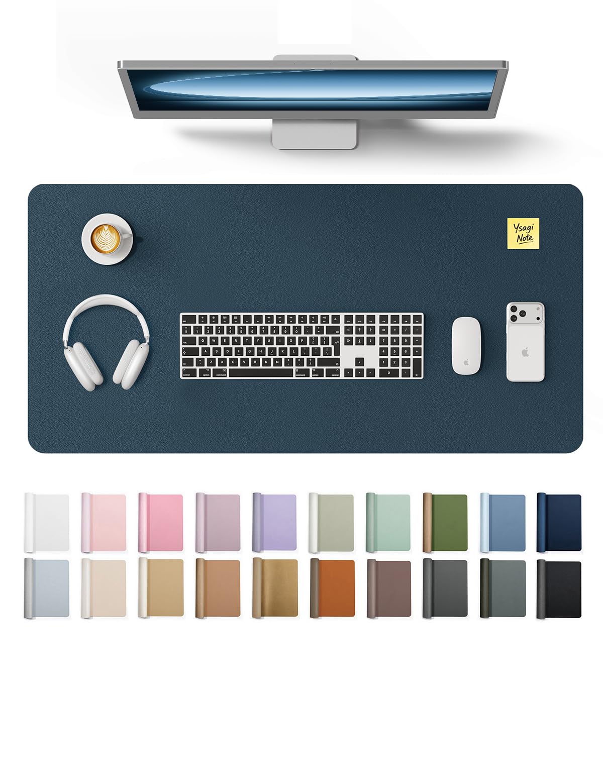 Waterproof PU Leather Desk Mat