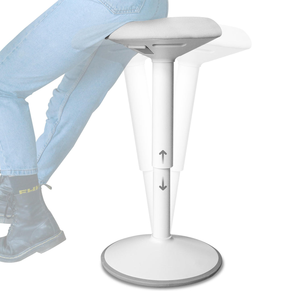Height-Adjustable Wobble Stool