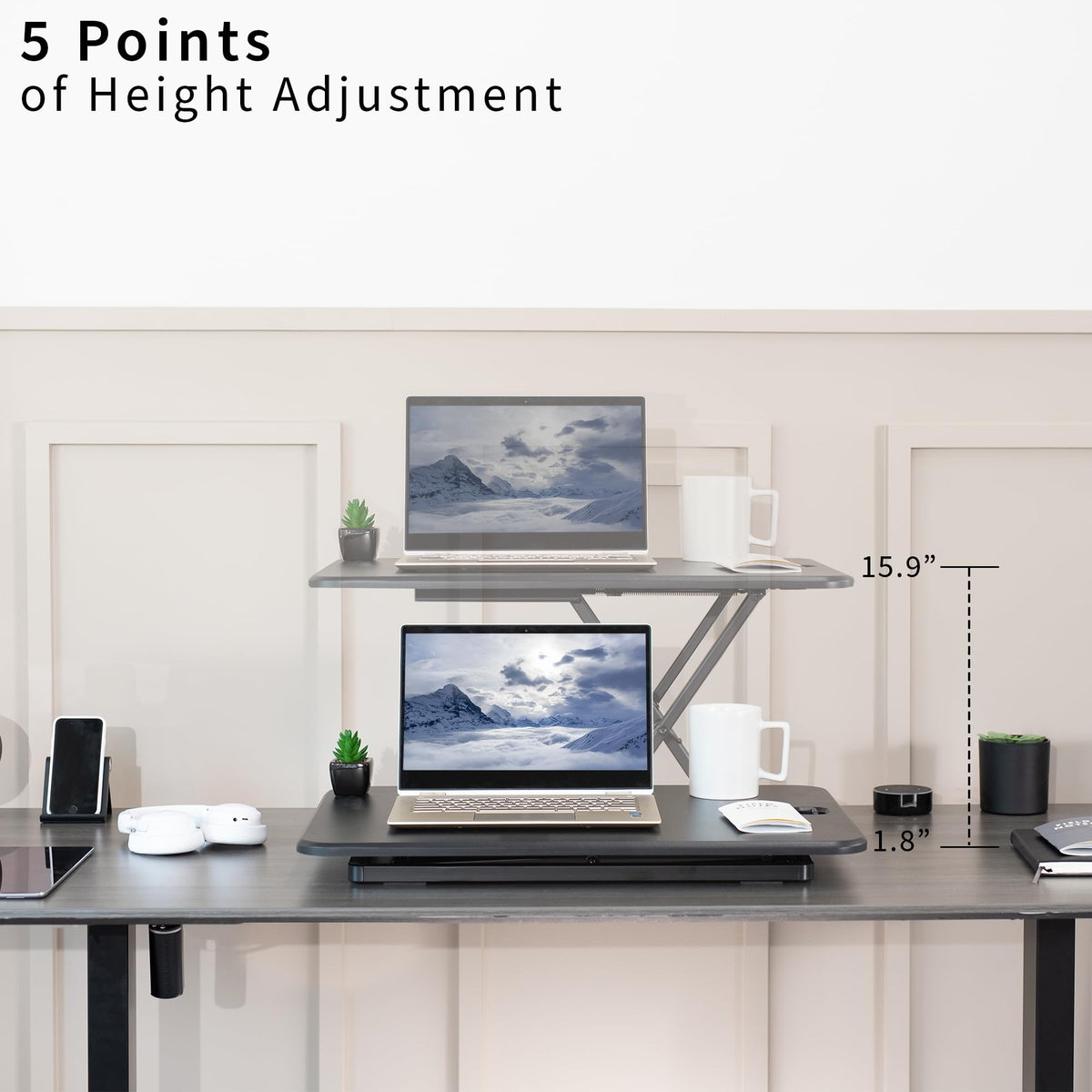 Ultra-Slim Standing Desk Riser